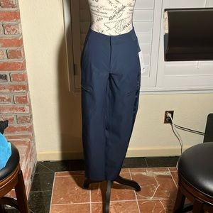 💙👌Athleta Navy Wander Hybrid Pants W/Secure Pockets - Abrasion Resistant Sz 4